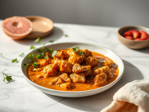 Zomerse groentecurry met kokos en verse kruiden