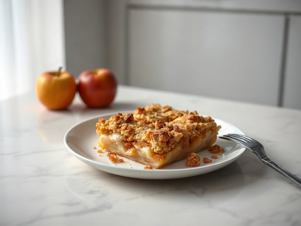 Appelcrumble uit de mini-oven
