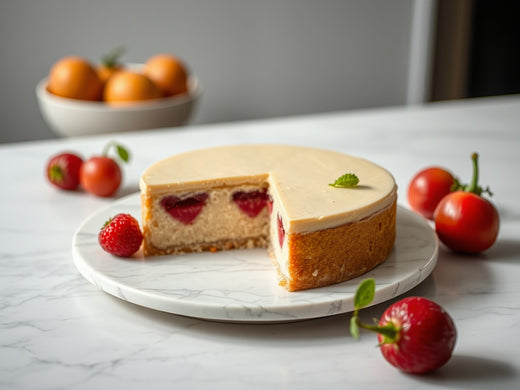 Zomerse Bosvruchtencake met Verse Bessen