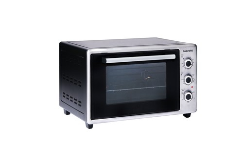 bakeVIA Mini Oven 35 L — Series 2 (Black & Inox)