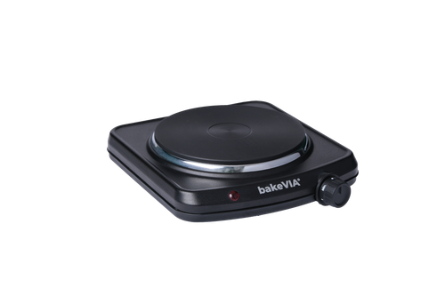 bakeVIA Single Hot Plate 1500 W – Compact & portable