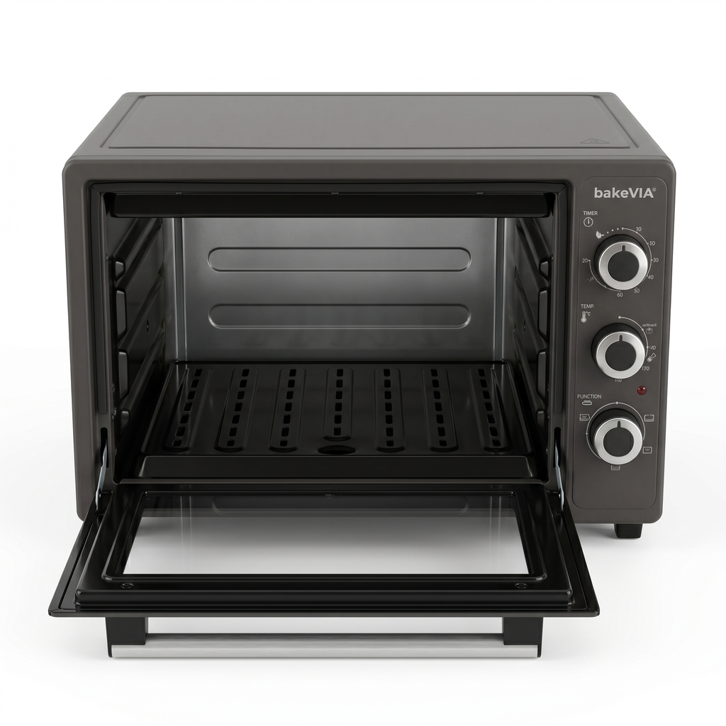 bakeVIA Mini-Oven 35 L – Geëmailleerd, vrijstaand met hetelucht