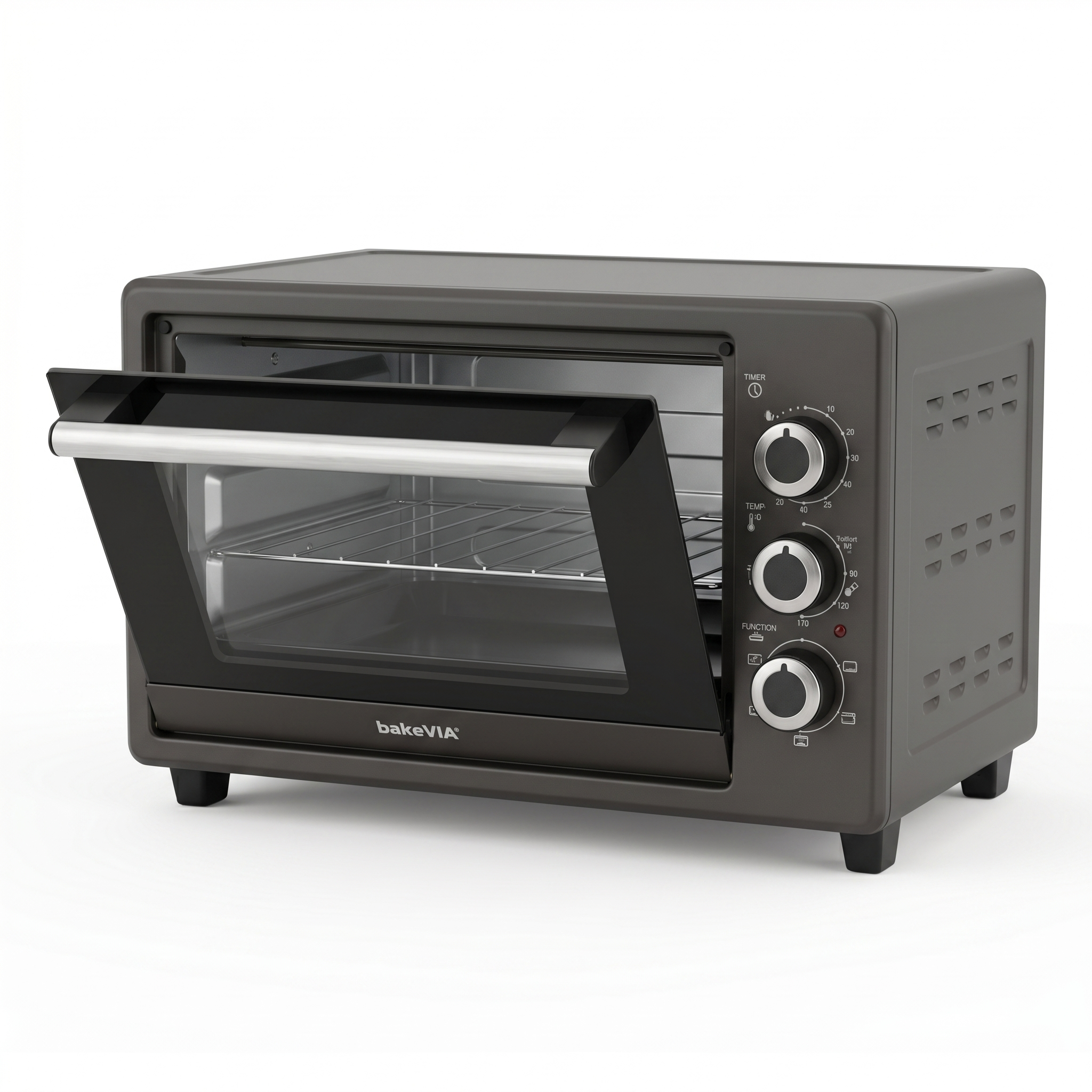 bakeVIA Mini-Oven 25 L – Compact met hetelucht & grill
