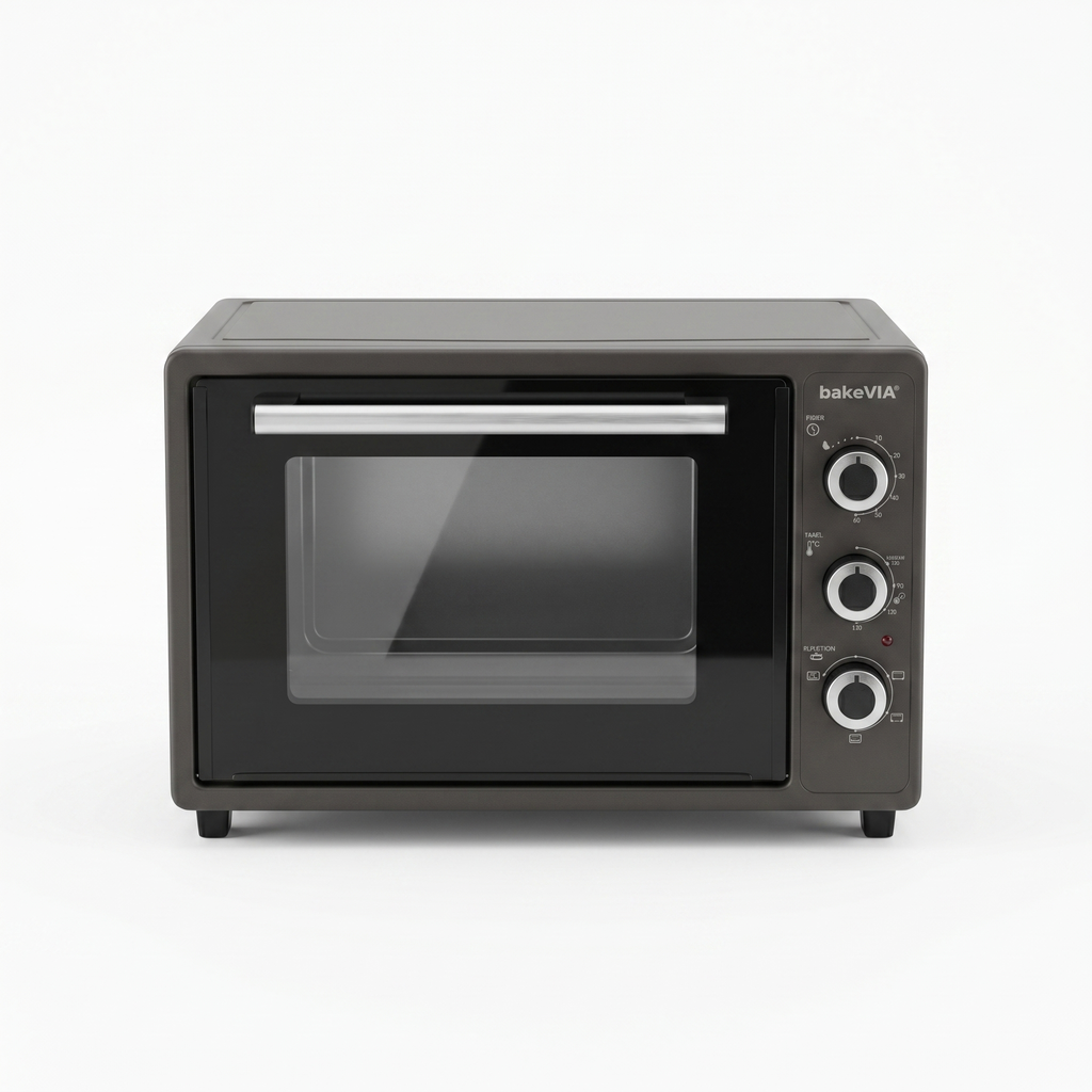 bakeVIA Mini-Oven 35 L – Geëmailleerd, vrijstaand met hetelucht