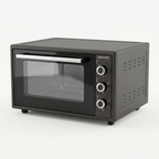 bakeVIA Mini-Oven 45 L – Grote heteluchtoven, volledig geëmailleerd