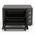 bakeVIA Mini-Oven 45 L – Grote heteluchtoven, volledig geëmailleerd