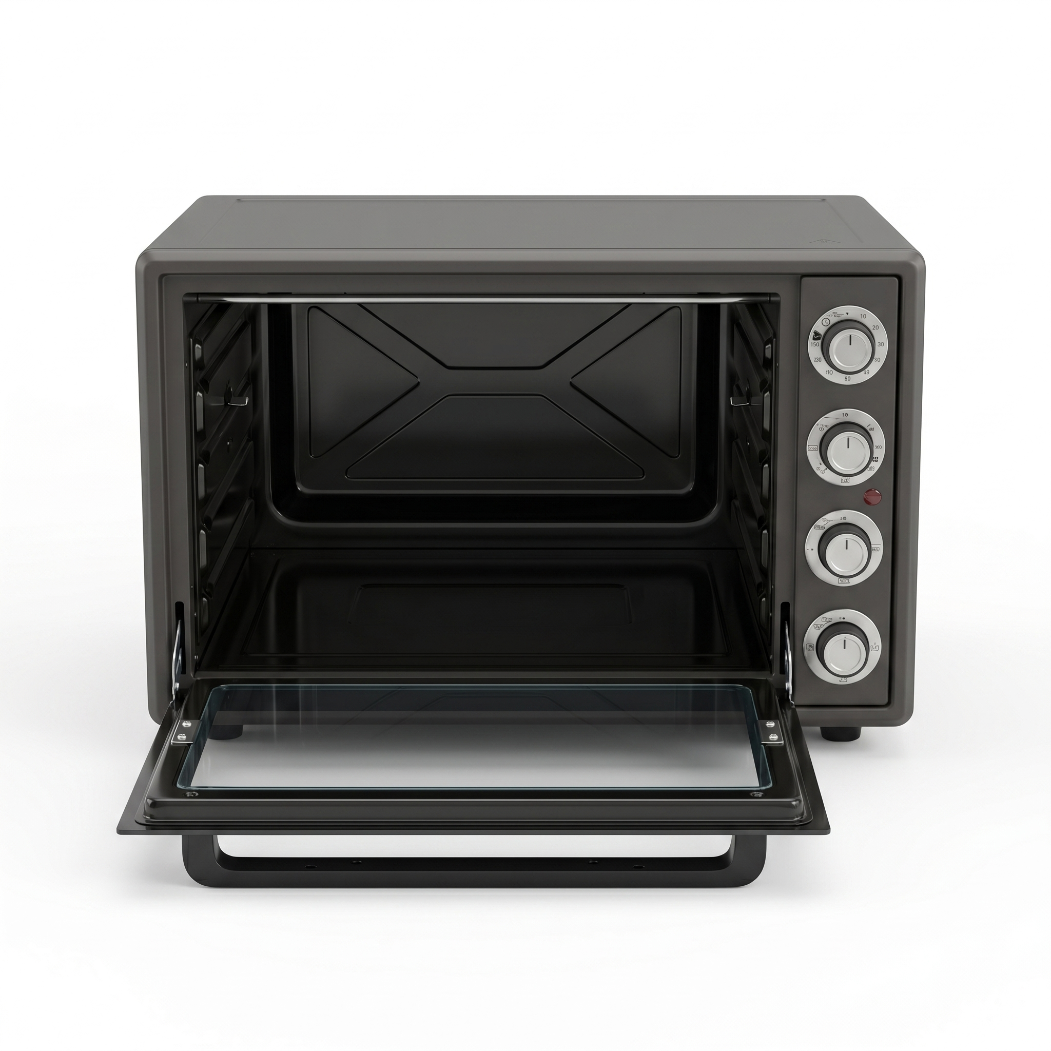 bakeVIA Mini-Oven 60 L – Met draaispit & 6 standen