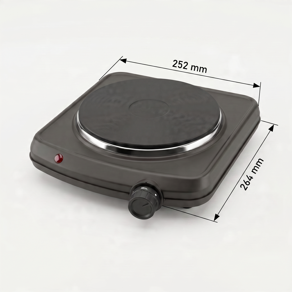 bakeVIA Plaque de cuisson individuelle 1500 W – Compacte & portable